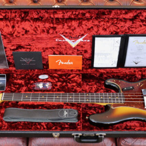 Fender Custom Shop Time Machine 1963 Precision Bass Aged 3-Color Sunburst Journeyman Relic 13/09/2022 1