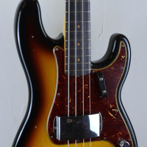 Fender Custom Shop Time Machine 1963 Precision Bass Aged 3-Color Sunburst Journeyman Relic 13/09/2022 4