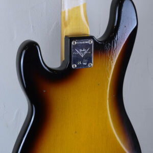 Fender Custom Shop Time Machine 1963 Precision Bass Aged 3-Color Sunburst Journeyman Relic 13/09/2022 5