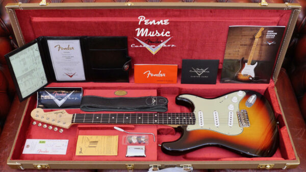 Fender Custom Shop Limited Edition 1959 Stratocaster Chocolate 3-Color Sunburst NOS 9237100913