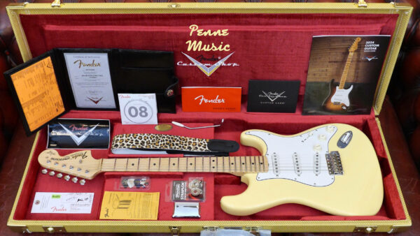 Fender Custom Shop Yngwie Malmsteen Stratocaster Vintage White NOS 9235000894 Made in Usa