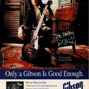 Gibson Joe Perry Les Paul Translucent Blackburst 26/02/1997 8