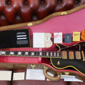 Gibson Custom Shop 1957 Les Paul Custom Reissue 3-Pickup Ebony VOS 27/06/2022 1