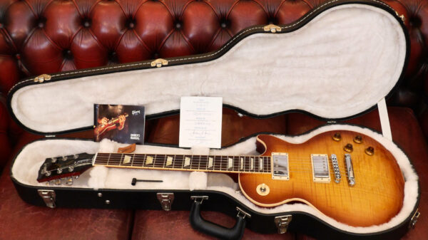 Gibson Les Paul Standard Plus Iced Tea 28/06/2011 LPSTD+ITCH1 Made in Usa inclusa custodia rigida