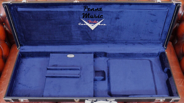 Fender Custom Shop G&G Vintage Deluxe Hardshell Case Strato/Tele Black/Dark Blue Interior FCS Case