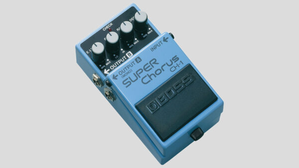 Boss CH-1 Super Chorus suoni precisi con alti brillanti e un effetto stereo