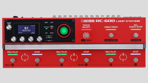 Boss RC-600 Loop Station da pavimento top di gamma qualità sonora di alto livello