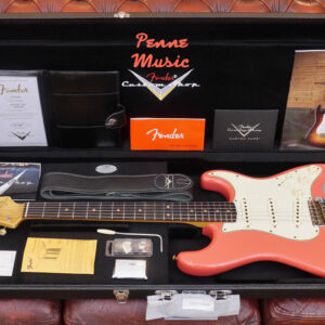 Fender Custom Shop Time Machine 1964 Stratocaster Faded Aged Fiesta Red Journeyman Relic 22/11/2024 1