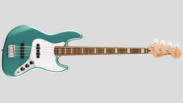 Squier by Fender Affinity Active Jazz Bass Mystic Sea Foam Green 0378700585 custodia Fender omaggio